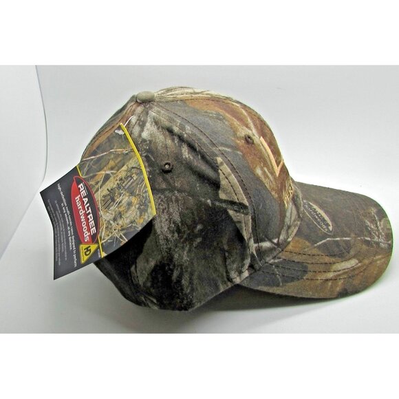Realtree Camo Hat Hardwoods HD LB Performance Cap NWT Hunting Sport Camping - Picture 2 of 3